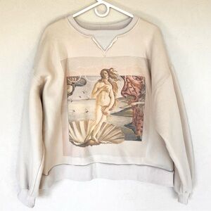 Selkie, The Winter Sweater in Oatmeal, Graphic Sweatshirt